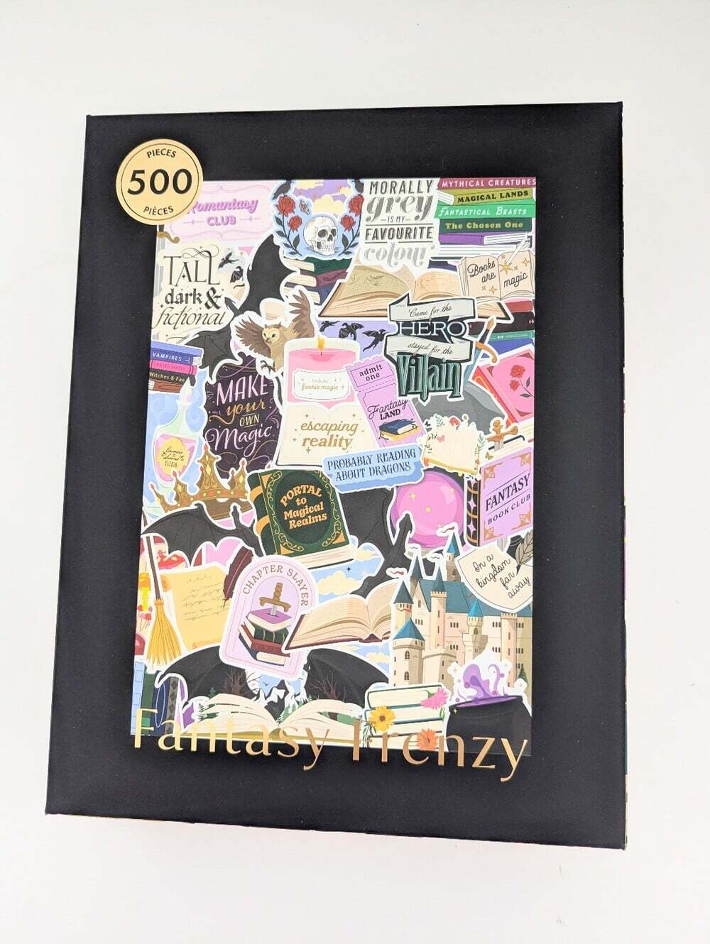 NEW IN BOX Hobbry "Fantasy Frenzy" 500-Piece Puzzle